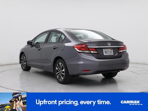 Gray 2015 Honda Civic EX