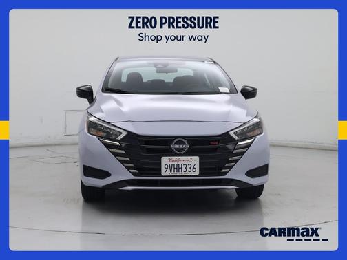 Blue 2025 Nissan Versa SR