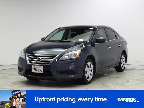 Blue 2015 Nissan Sentra SV