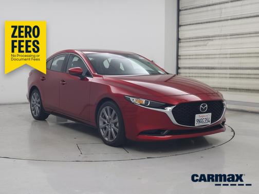 Red 2024 Mazda Mazda3 2.5 S Preferred Package