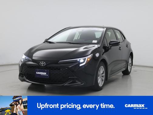 Black 2026 Toyota Corolla Hatchback SE