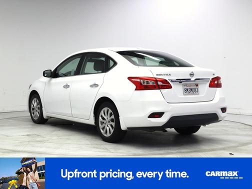 White 2019 Nissan Sentra SV