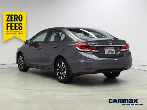 Gray 2015 Honda Civic EX