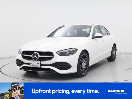 White 2023 Mercedes-Benz C-Class