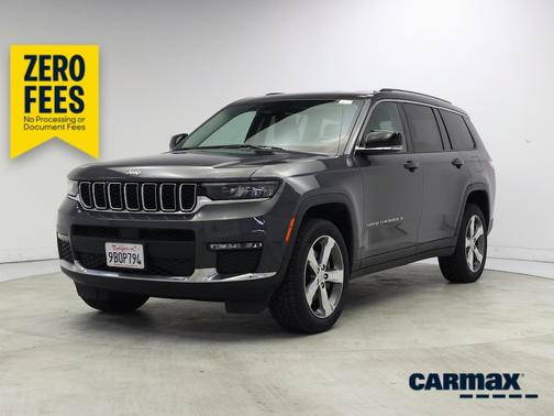 Gray 2022 Jeep Grand Cherokee L Limited