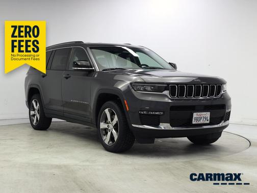 Gray 2022 Jeep Grand Cherokee L Limited