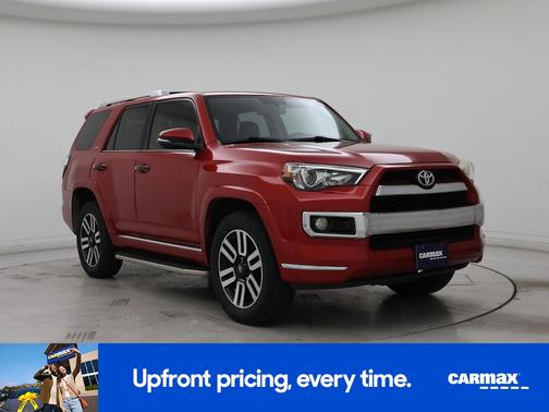 Red 2016 Toyota 4Runner Limited