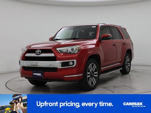 Red 2016 Toyota 4Runner Limited