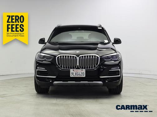 Black 2020 BMW X5 xDrive40i