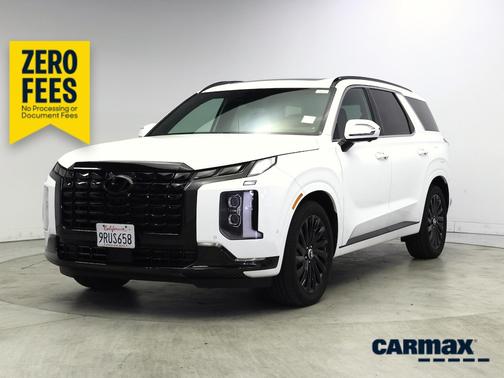 White 2024 Hyundai PALISADE Calligraphy Night Edition