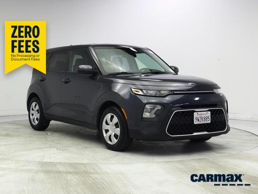 Gray 2021 Kia Soul LX