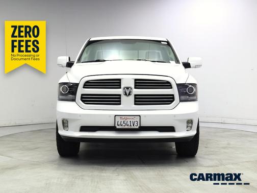 White 2016 RAM 1500 Sport