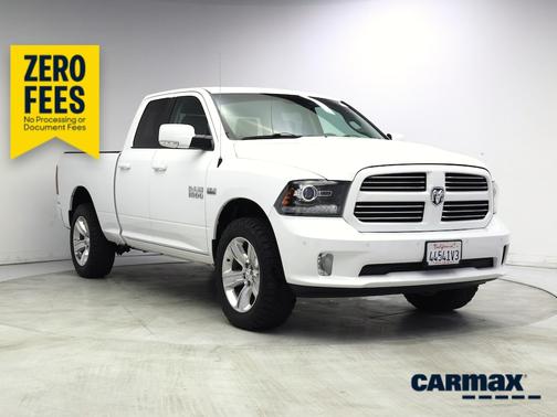 White 2016 RAM 1500 Sport