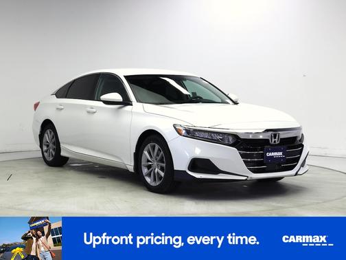 White 2021 Honda Accord LX