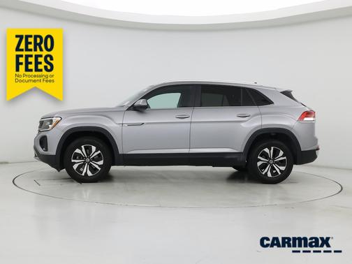 Silver 2024 Volkswagen Atlas Cross Sport SE