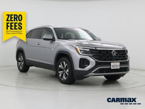 Silver 2024 Volkswagen Atlas Cross Sport SE