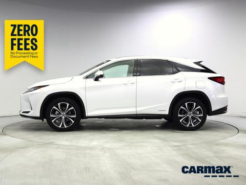 White 2022 Lexus RX 450h