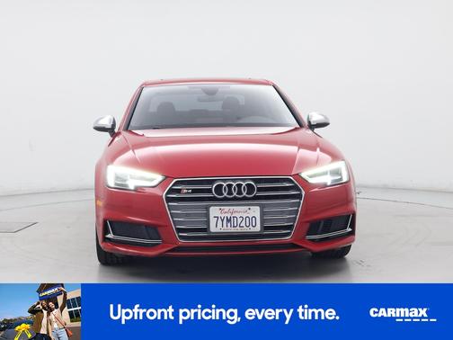Red 2018 Audi S4 Premium Plus