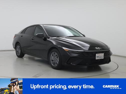 Black 2024 Hyundai ELANTRA HEV Blue