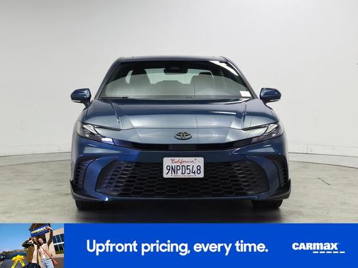 Blue 2025 Toyota Camry SE