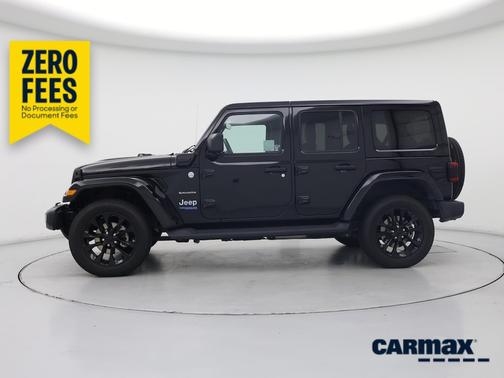 Black 2021 Jeep Wrangler Unlimited 4xe Unlimited Sahara