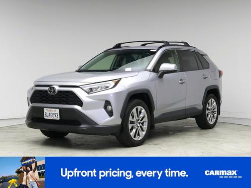 Silver 2021 Toyota RAV4 XLE Premium