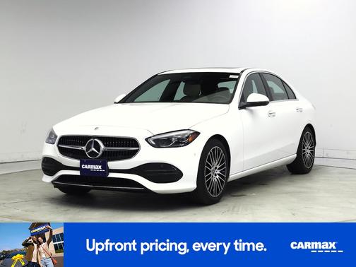 White 2022 Mercedes-Benz C-Class