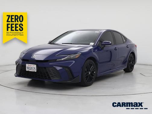 Blue 2025 Toyota Camry SE