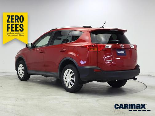 Red 2014 Toyota RAV4 LE