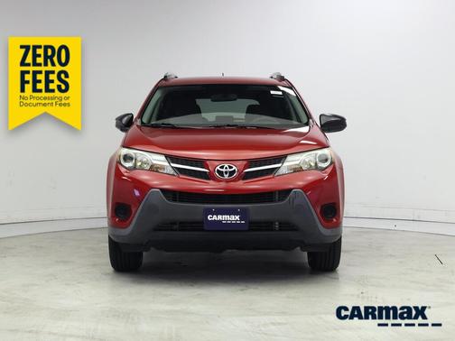 Red 2014 Toyota RAV4 LE
