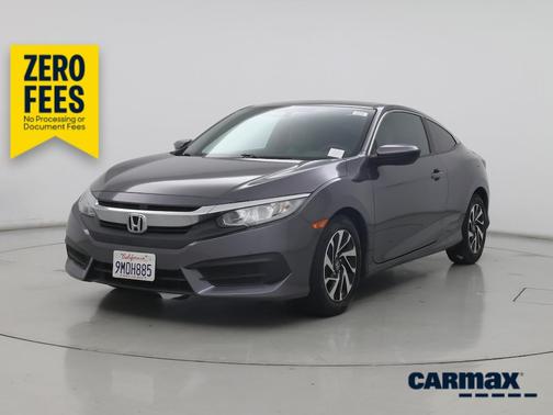 Gray 2017 Honda Civic LX-P