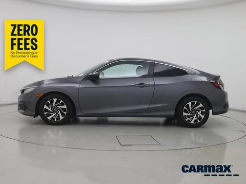 Gray 2017 Honda Civic LX-P