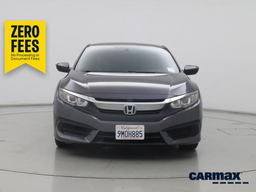 Gray 2017 Honda Civic LX-P