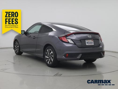 Gray 2017 Honda Civic LX-P