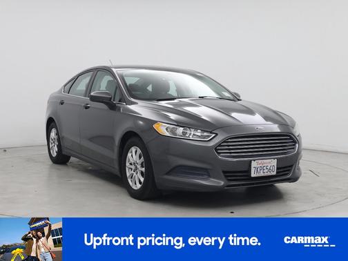 Gray 2015 Ford Fusion S