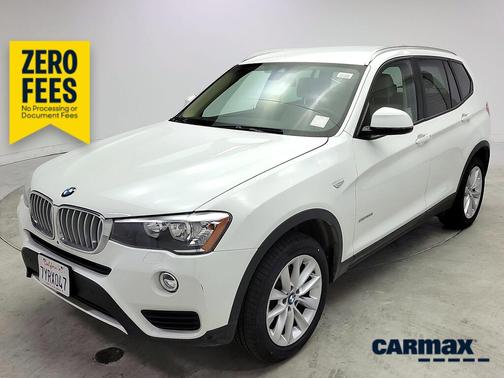 White 2017 BMW X3 SDrive28i