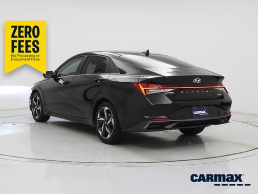 Black 2021 Hyundai ELANTRA Limited
