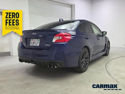 Blue 2018 Subaru WRX Premium