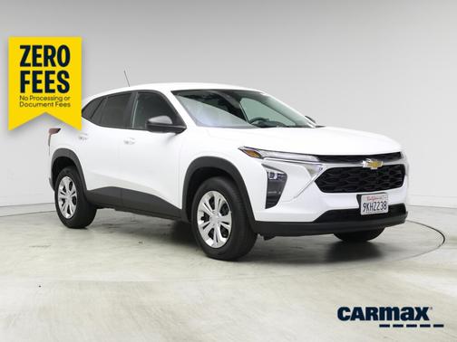 White 2024 Chevrolet Trax LS