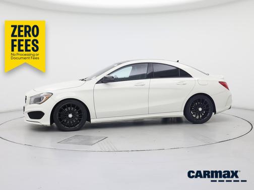 White 2016 Mercedes-Benz CLA-Class
