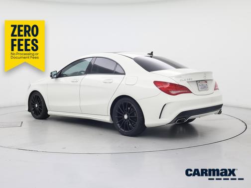 White 2016 Mercedes-Benz CLA-Class