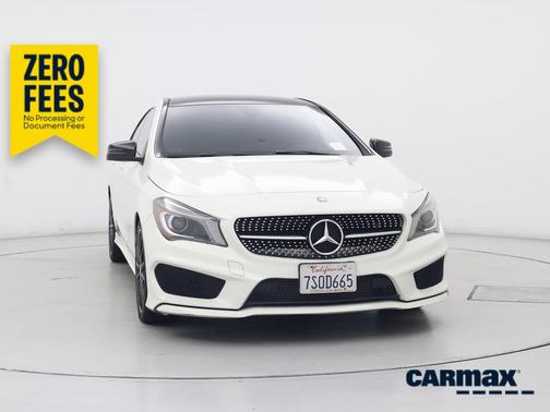 White 2016 Mercedes-Benz CLA-Class