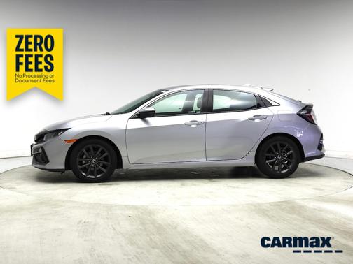 Silver 2021 Honda Civic EX
