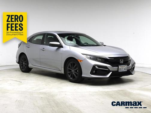 Silver 2021 Honda Civic EX