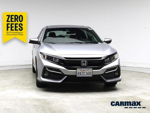 Silver 2021 Honda Civic EX