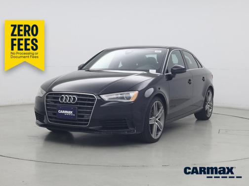 Black 2015 Audi A3 Premium Plus