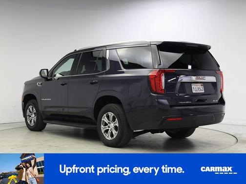 Blue 2023 GMC Yukon SLE