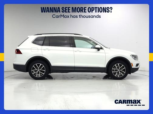 White 2021 Volkswagen Tiguan SE