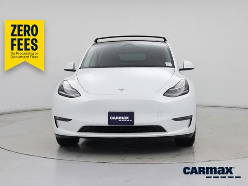 White 2022 Tesla Model Y Long Range