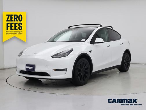 White 2022 Tesla Model Y Long Range